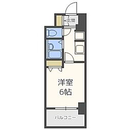 Osaka Metro中央線 深江橋駅 徒歩6分の賃貸マンション 5階1Kの間取り