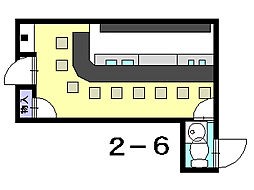 新居第8レジャービルの間取図画像