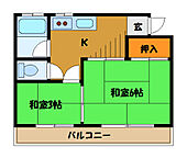 国分寺市東恋ヶ窪６丁目 2階建 築45年のイメージ