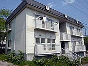 真駒内駅よりバス15分 徒歩6分 築37年4ヶ月 2階建の賃貸物件