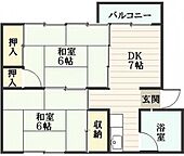 広島市西区観音本町2丁目 4階建 築55年のイメージ