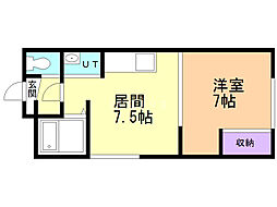 セブンハイツ 2階