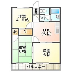 シティハイムＫＯＭＯＲＩ 2階