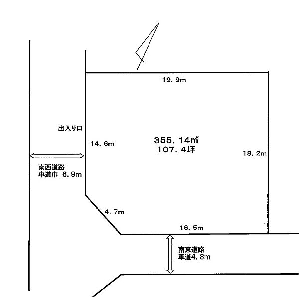 区画図：309000090838