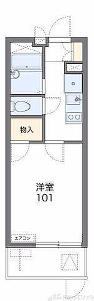 同じ建物の物件間取り写真 - ID:227053803444