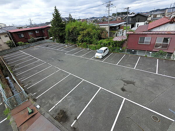 現在は駐車場として使用