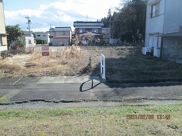 北側敷地より