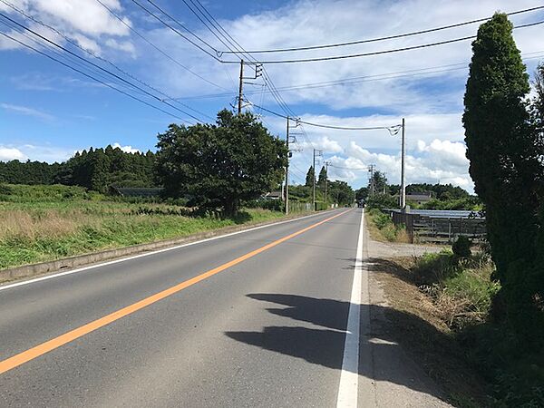 前面道路