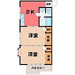 栃木市箱森町 3階建 築37年のイメージ