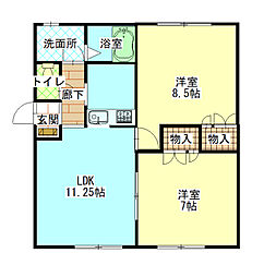 オレンジハイツII 2階