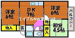 プレジール原田 2階