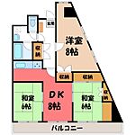 宇都宮市松が峰1丁目 7階建 築37年のイメージ