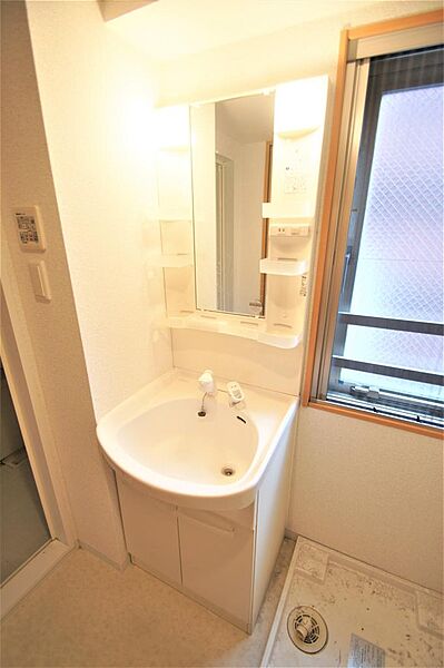 画像19:人気のシャワー付き洗面化粧台があり、身支度を整える際に便利です。