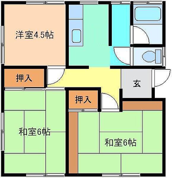 同じ建物の物件間取り写真 - ID:210002245590