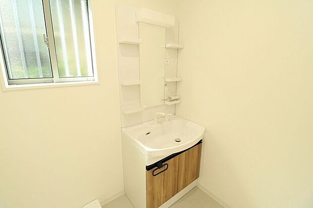 【建築プラン例…洗面台】【建築価格…1650万円】【建築(延床)面積…86.11m2】