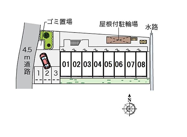 画像25:「物件名：レオパレス　ノースアイランド２　」、現地待ち合わせのご案内でも大丈夫です。