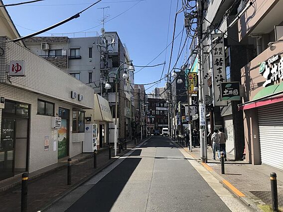 都立大学駅から...