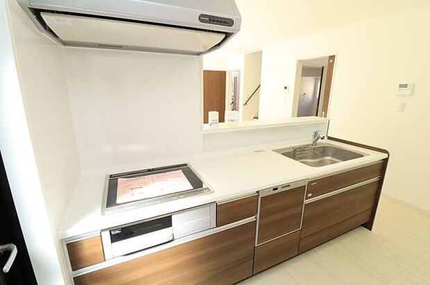 【建築プラン例…キッチン】【建築価格…1650万円】【建築面積…87.77m2】