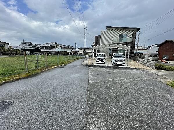 11.7ｍの前面道路