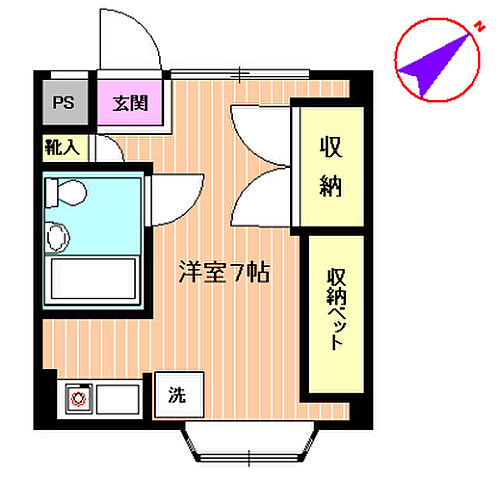 ホームズ シャルティ ワンルーム 賃料2 2万円 3階 16 77 賃貸マンション住宅情報