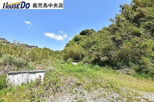 道路からフラットな敷地部分です