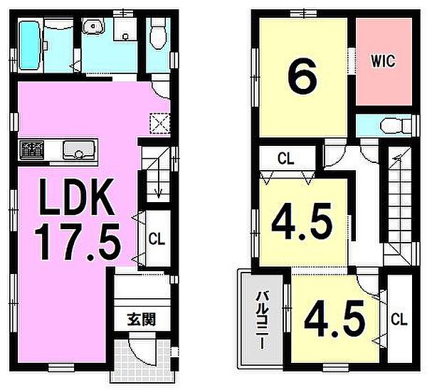 【建築プラン例…YOKAIE　No.07】・吹付断熱で夏涼しく冬暖か！・火災保険費用が抑えられる省令準耐火