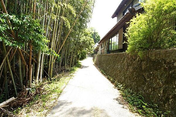 前面道路です。西→東