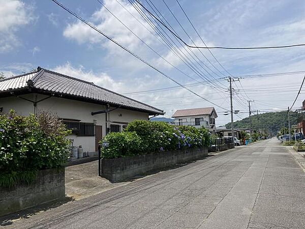 前面道路