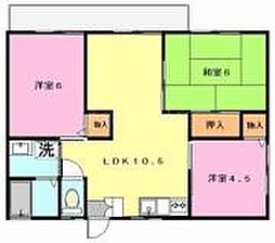 間取図画像 3LDK