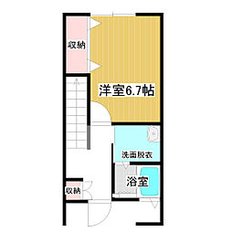 メゾン・ド・アールC 1LDKの間取図画像