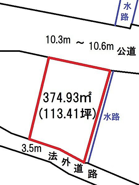 区画図：310000034293