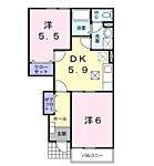 宇部市厚南中央１丁目 2階建 築21年のイメージ