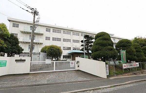 北九州市立萩ケ丘小学校（296m）