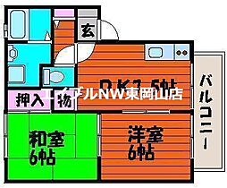 間取図画像 2DK