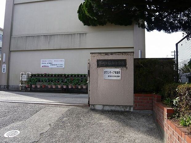 緑丘中学校 緑ヶ丘中学校 3390m