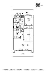 ライオンズマンション大阪狭山弐番館 2LDKの間取図画像