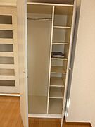 棚付きクローゼット（写真は５０１号室）