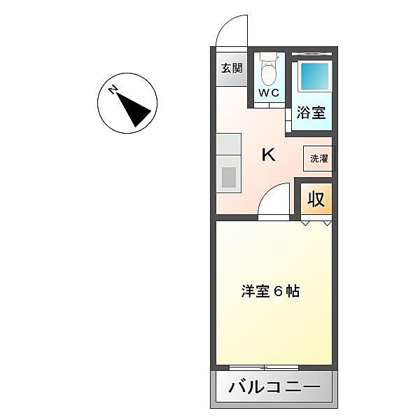 ザ・ビルハウス 204｜長野県小諸市甲(賃貸アパート1K・2階・21.38㎡)の写真 その2