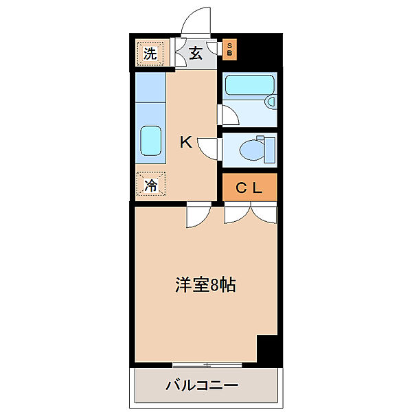 同じ建物の物件間取り写真 - ID:204004024665