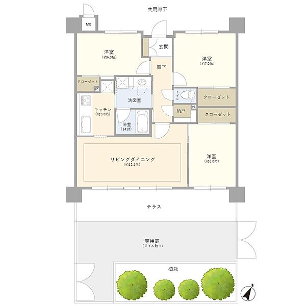 間取り：313004368204