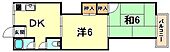 神戸市兵庫区平野町字天王谷東服 2階建 築54年のイメージ
