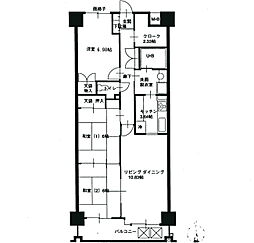 間取図画像 3LDK