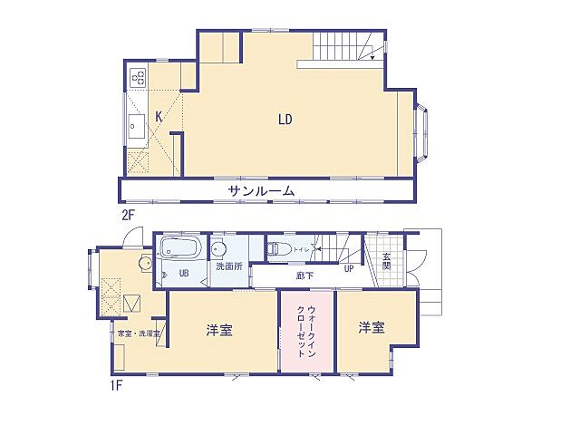 間取り 青梅市住江町