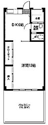 間取図画像 1DK