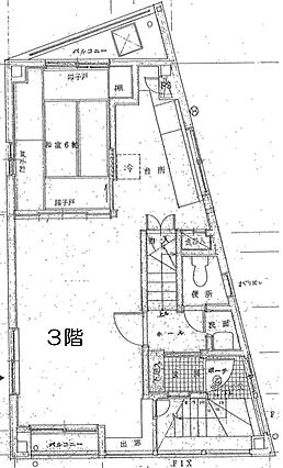 3階間取りです...