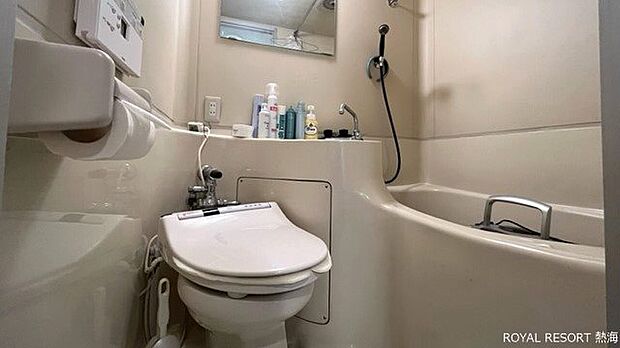 【ユニットバス】浴室は収納スペースとしての利用が便利です。