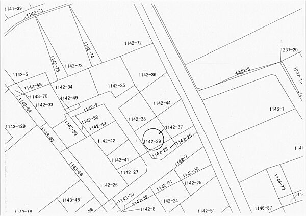 地番の解る公図