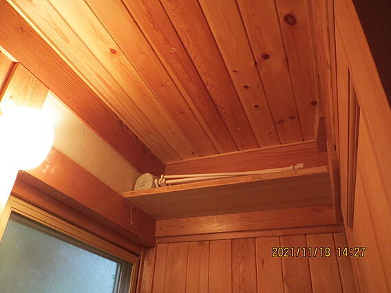 トイレの天井の...