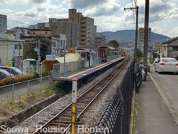 画像27:西浦上駅(JR 長崎本線) 565m