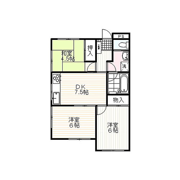 同じ建物の物件間取り写真 - ID:222011892252